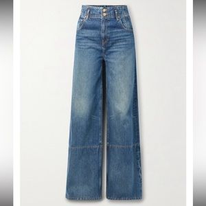 Ulla Johnson The Margot High Rise Wide Leg Jeans